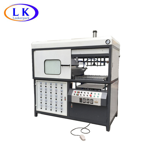 Semi Automatic Plastic Blister Vacuum Forming Machine